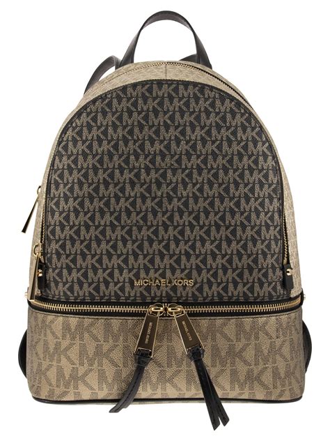 michael kors mini backpack rhea|michael kors rhea colorblock backpack.